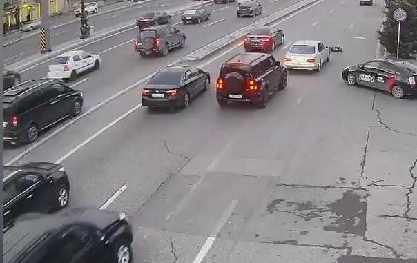 Bakıda dəhşətli piyadavurma hadisələrinin anbaan görüntüləri