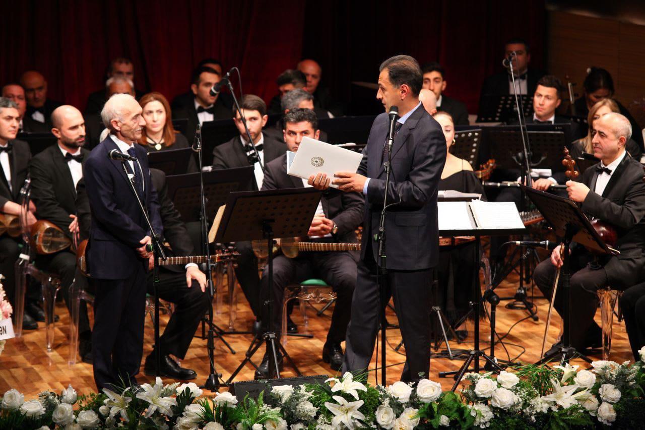 Xalq artisti  Ağaverdi Paşayevin 75 illik yubileyi qeyd edilib  FOTO