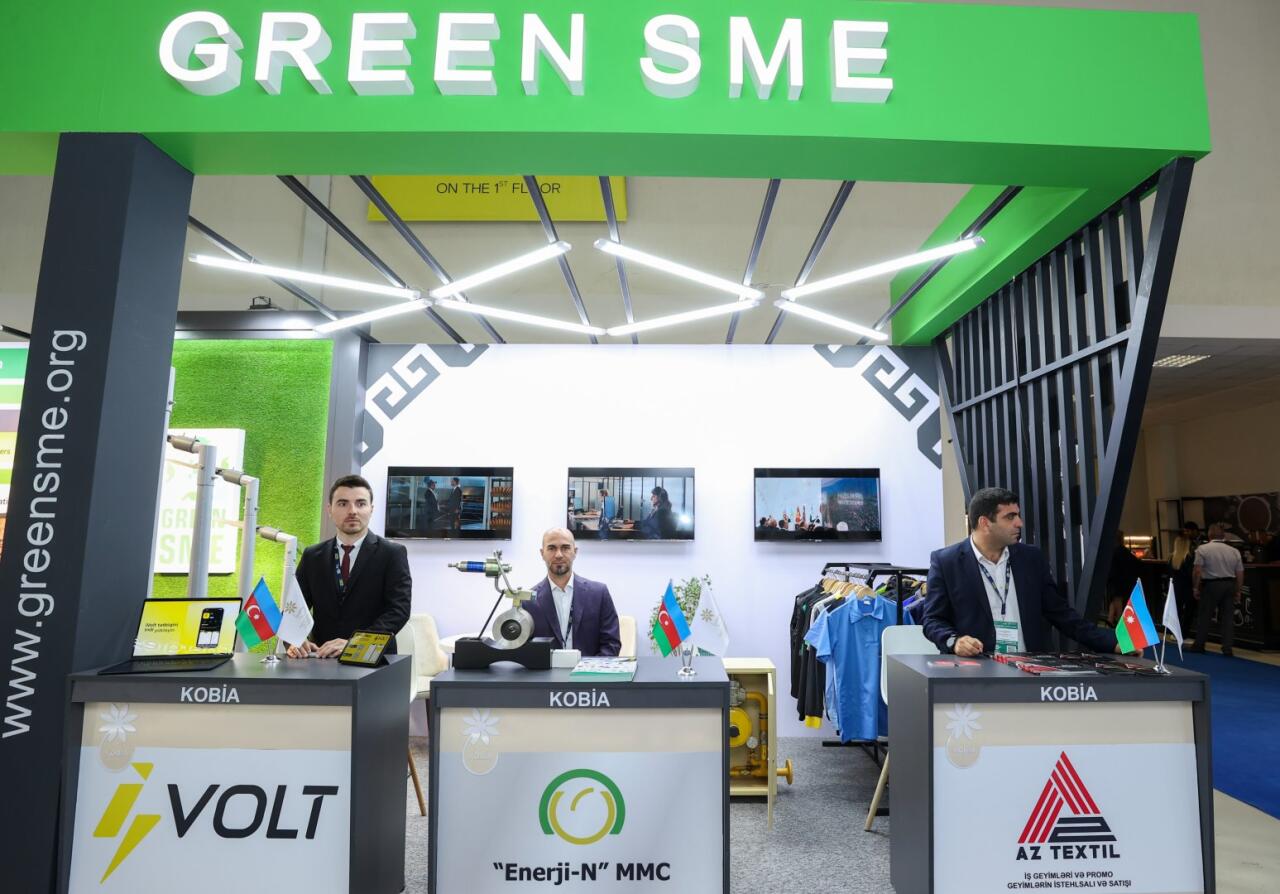 Bakı Enerji Həftəsində KOBİA tərəfindən KOBların yaşıl iqtisadiyyata keçidi və Bakı İqlim Bəyannaməsi təşviq olunur 