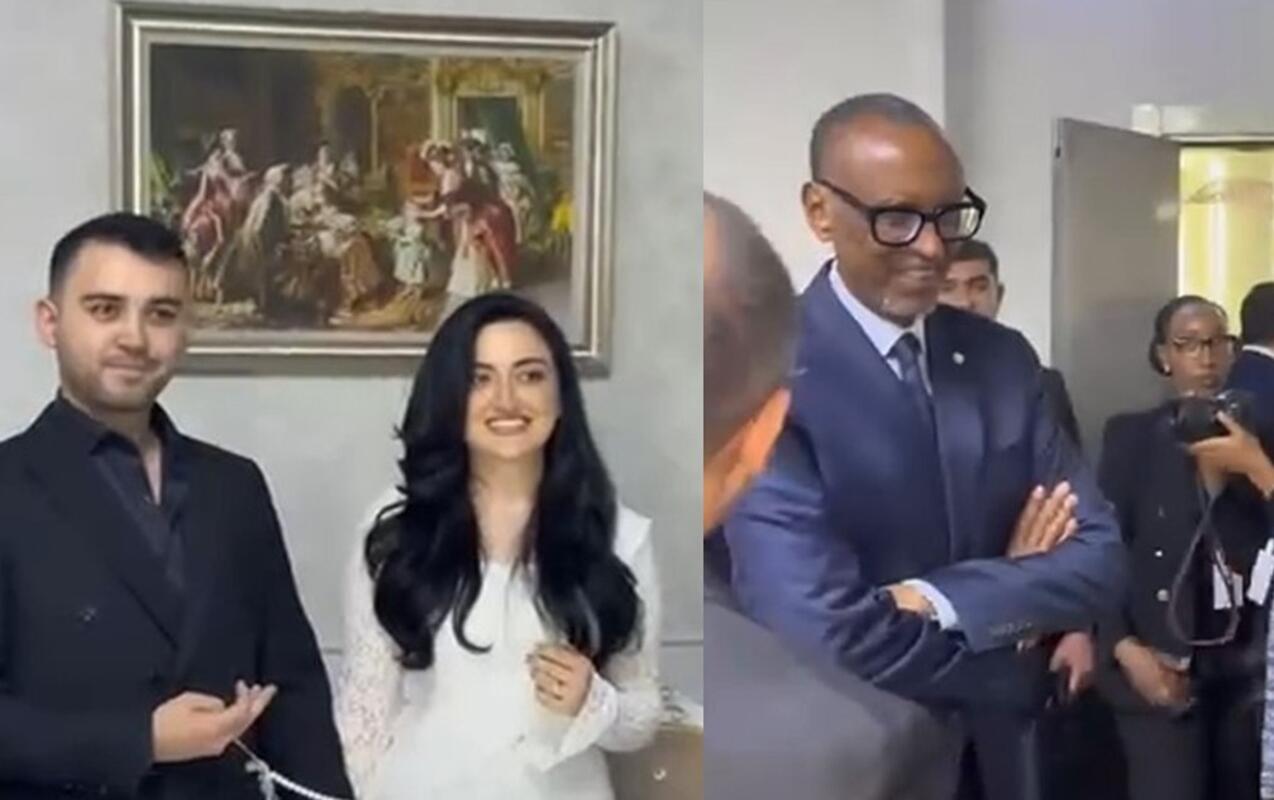 Nikahlarına Prezident qatıldı