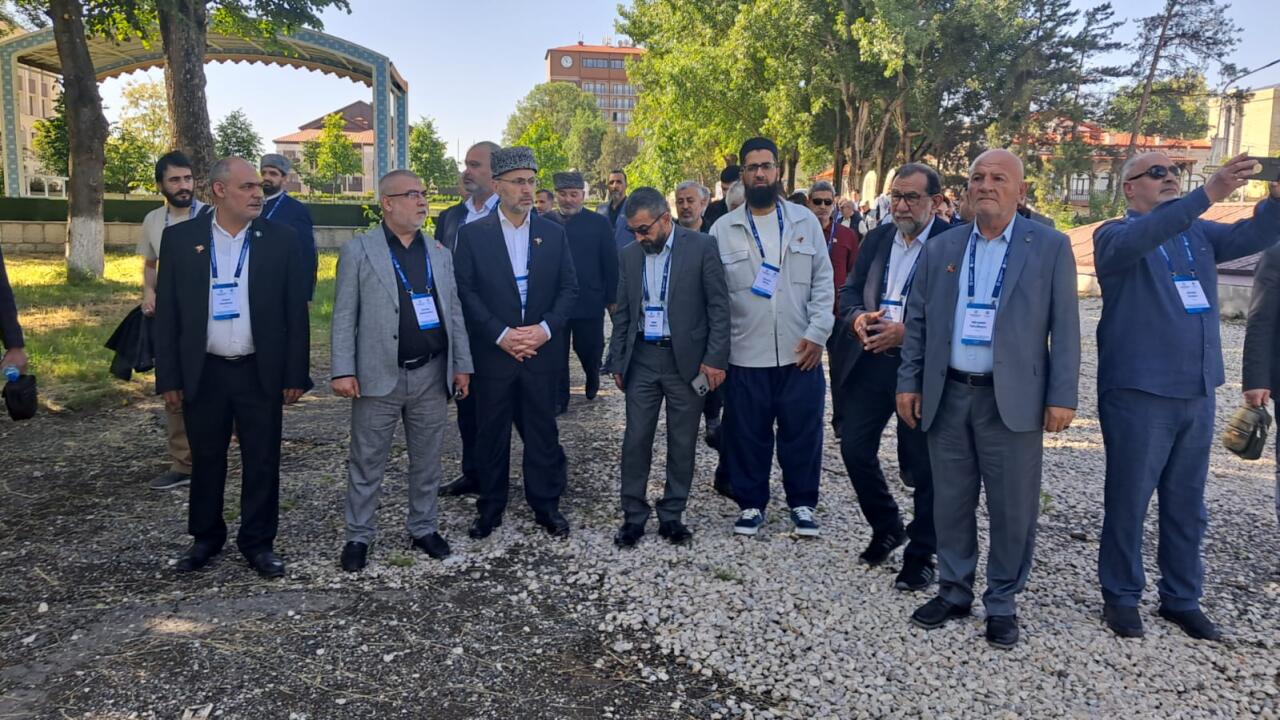 Türkiyə və Gürcüstandan olan din xadimlərinin Şuşaya səfəri başlayıb  FOTO