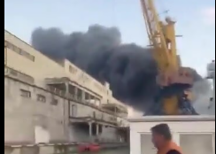 Rusiya Ukraynada T&uuml;rk gəmisini vurdu 