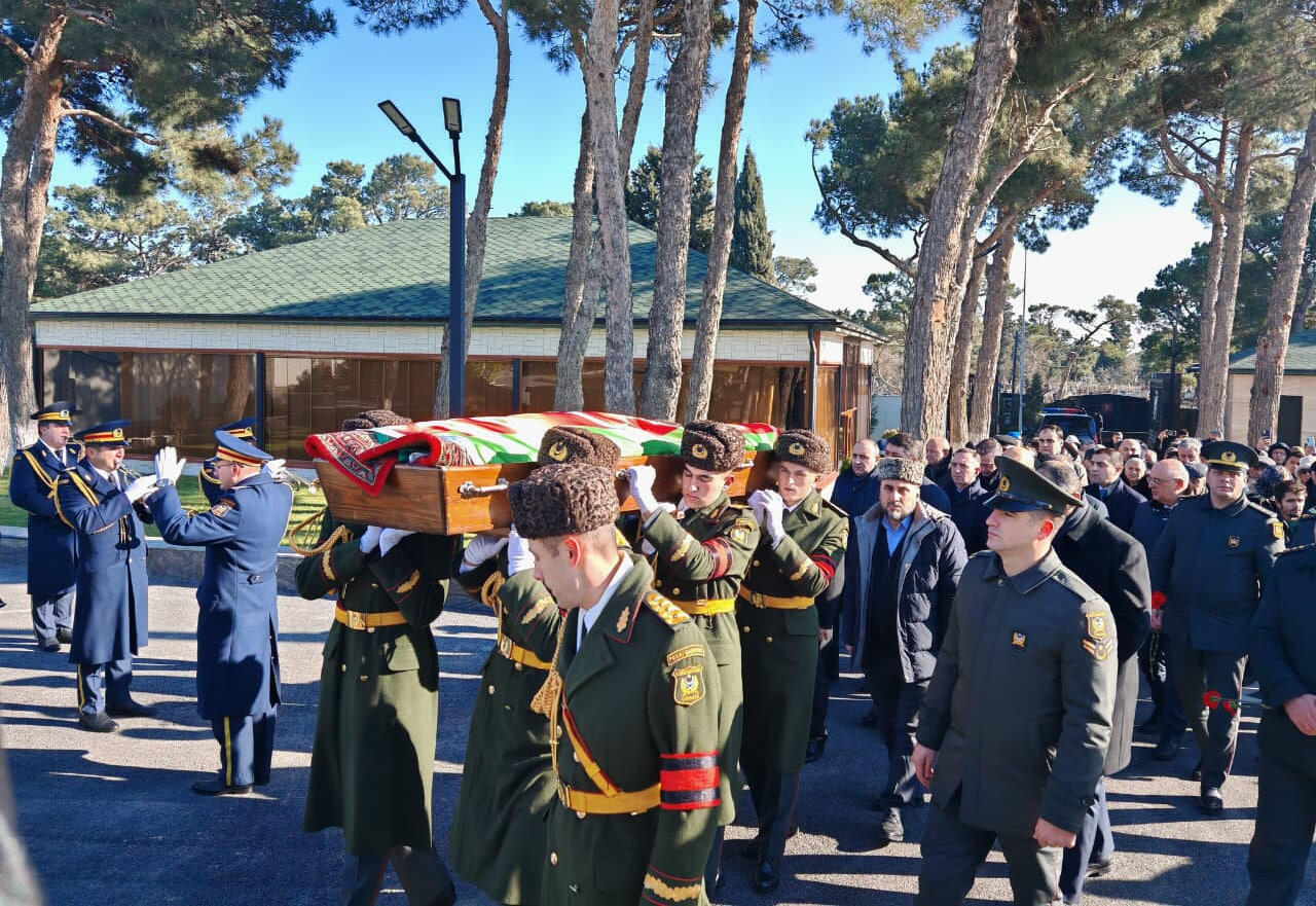 Milli Qəhrəman Şahin Tağıyevlə vida mərasimi 