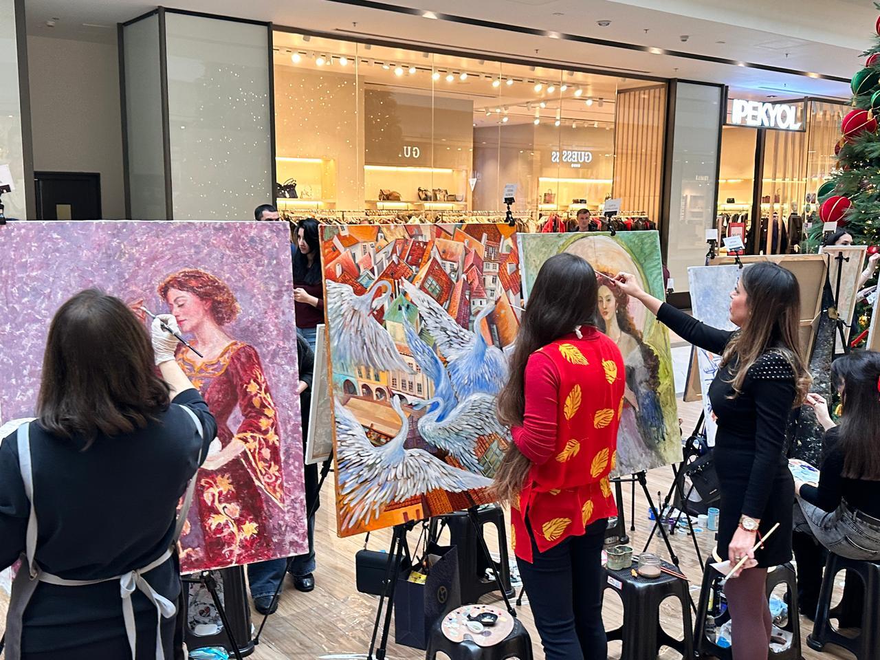 &ldquo;&Ccedil;exiya azərbaycanlı rəssamların g&ouml;z&uuml; ilə&rdquo; adlı yaradıcılıq vorkşop ke&ccedil;irilib  FOTO