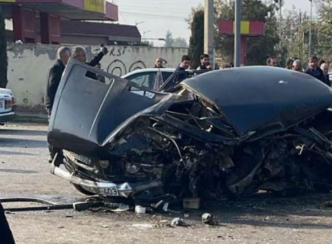 Ağcabədidə ağır qəza  s&uuml;r&uuml;c&uuml; &ouml;ld&uuml; 