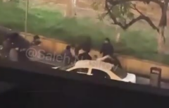 Bakıda k&uuml;&ccedil;ənin ortasında k&uuml;tləvi dava 