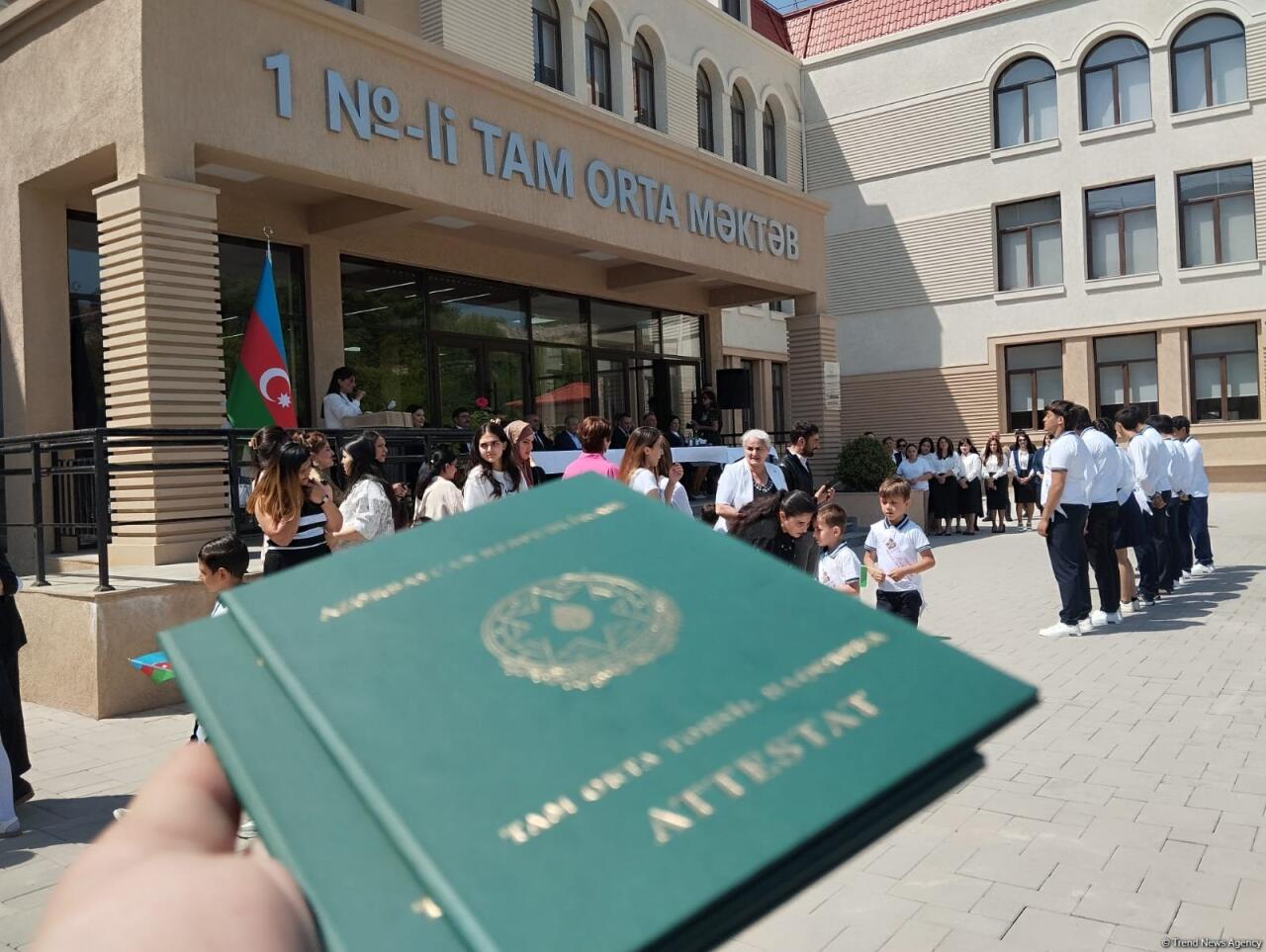 34 il sonra Şuşada “Son zəng” çalındı  FOTO