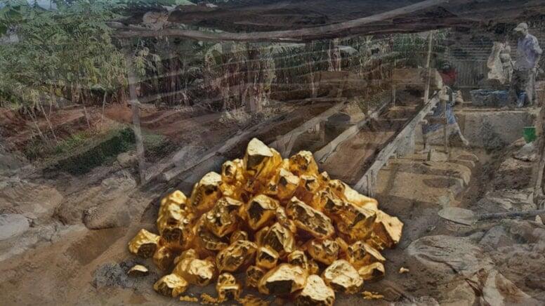 Nəhəng qızıl ehtiyatı tapıldı: Yerli xalq hər g&uuml;n xam qızıl &ccedil;ıxarır