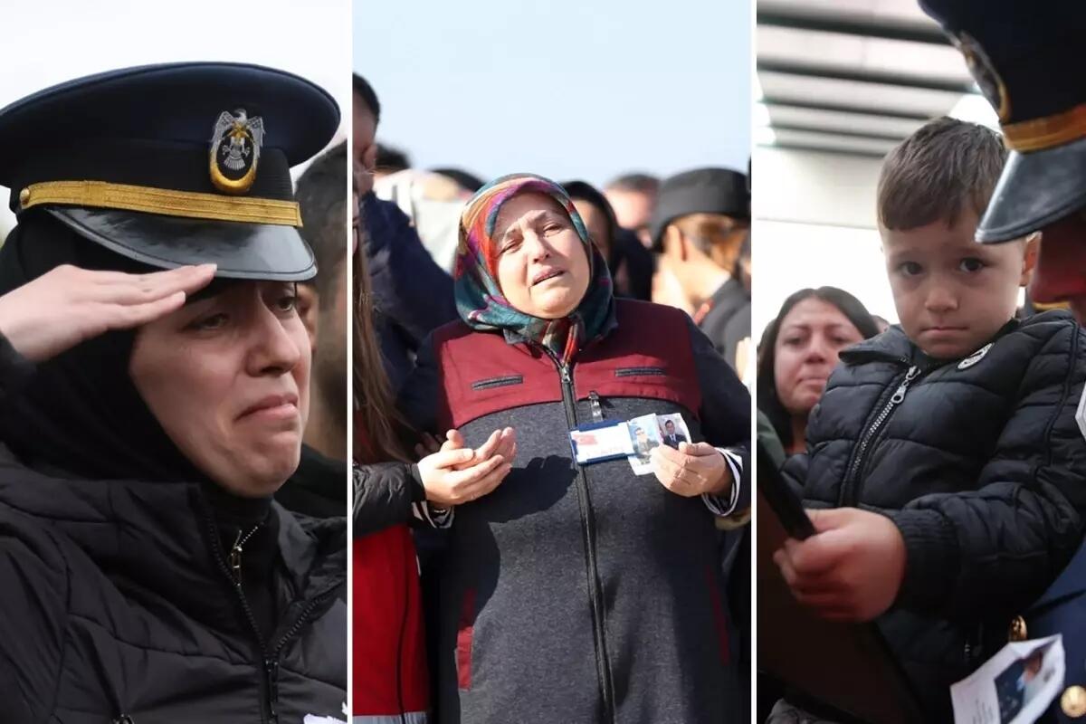 T&uuml;rkiyə şəhidlərini son mənzilə yola saldı 