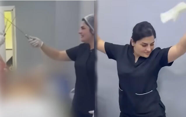 Sa&ccedil; ustası olduğu deyilirdi, yenə həkimliyə başlayıb?  Video