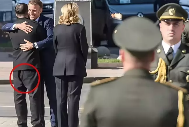 Zelenski şalvarını tərs geyinib?  Viral olan FOTOnun arxasındakı həqiqət