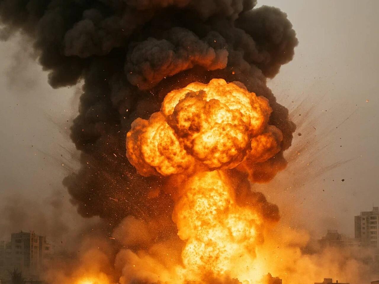 &Ccedil;ində g&uuml;cl&uuml; partlayış: &Ouml;lənlər var