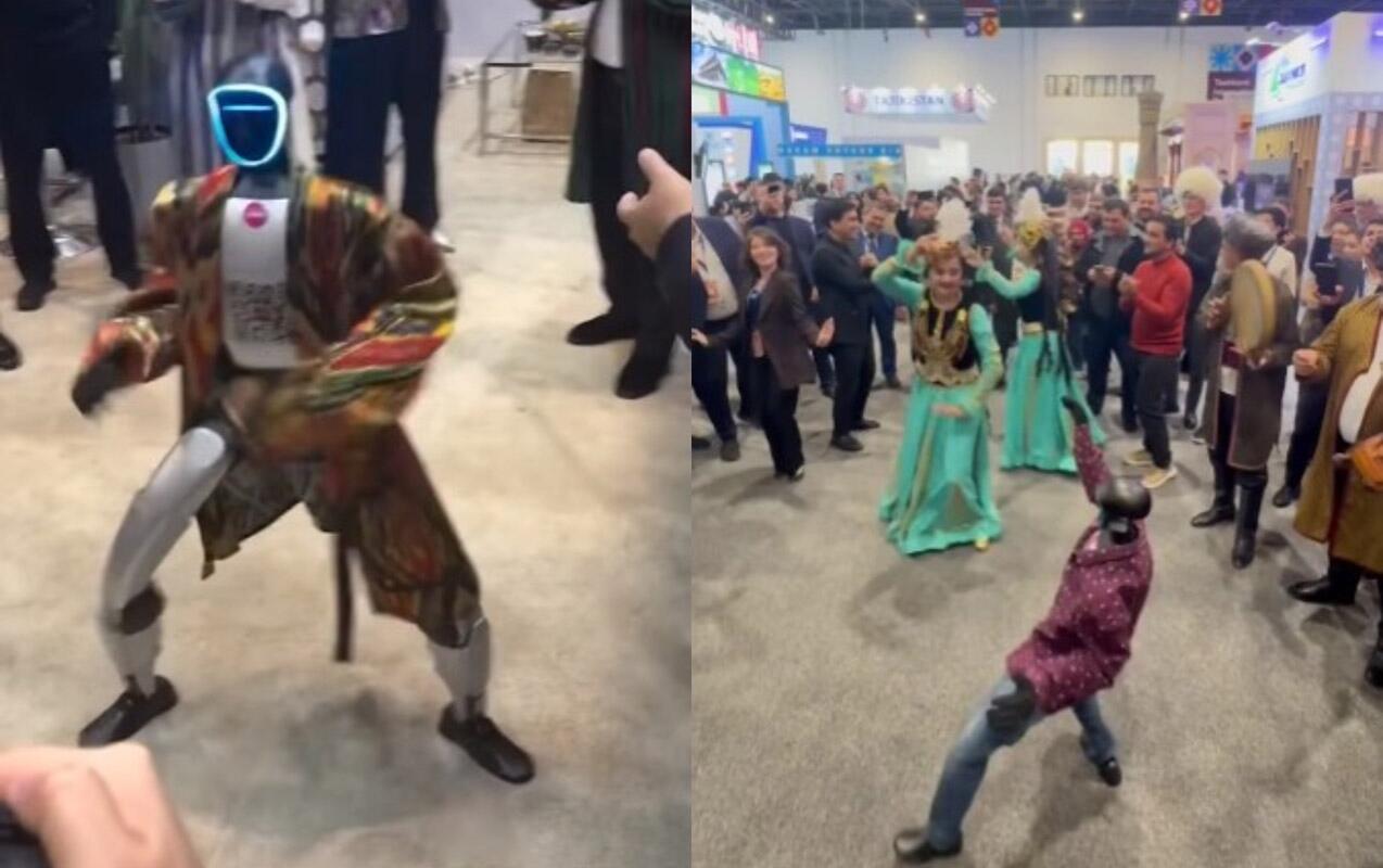 Robotun &ldquo;Qarag&ouml;z boyboy&rdquo; rəqsi g&uuml;ndəm oldu 
