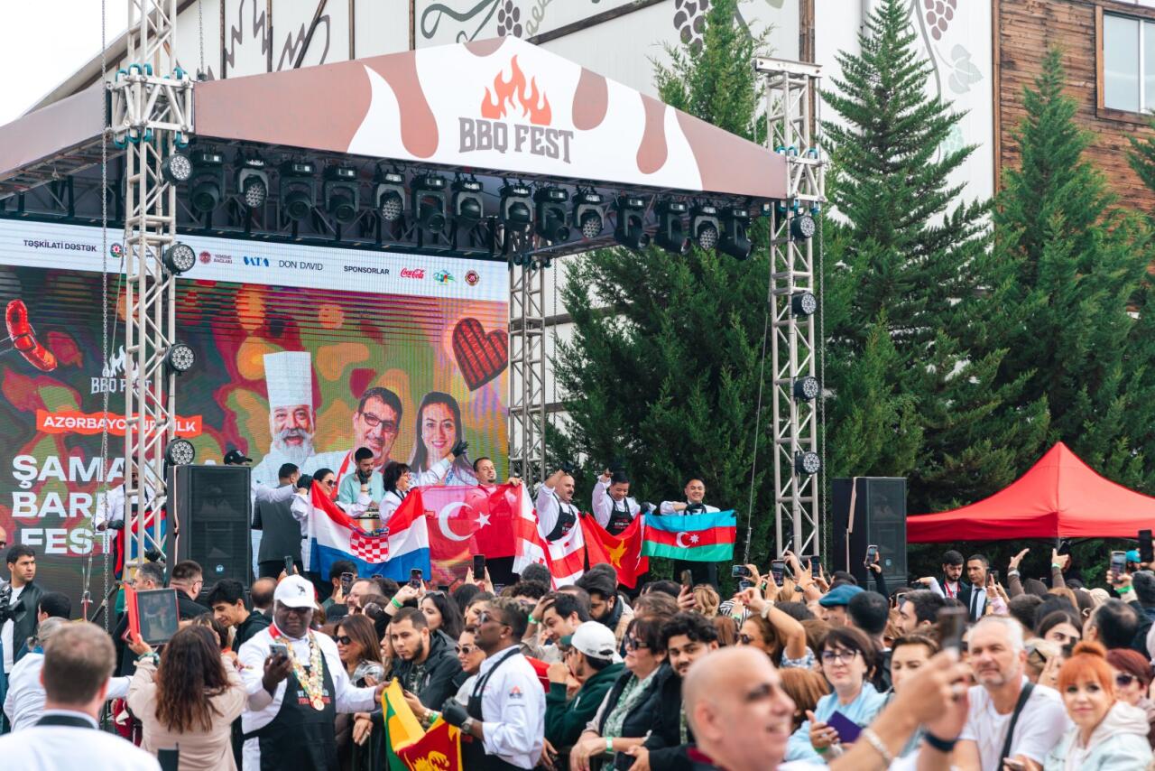 Şamaxıda Beynəlxalq Barbekü Festivalı başa çatıb