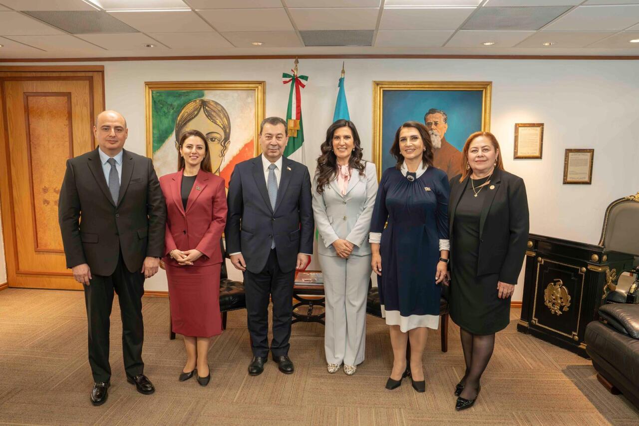 Meksika Deputatlar Palatasının sədri Azərbaycan n&uuml;mayəndə heyətini qəbul edib