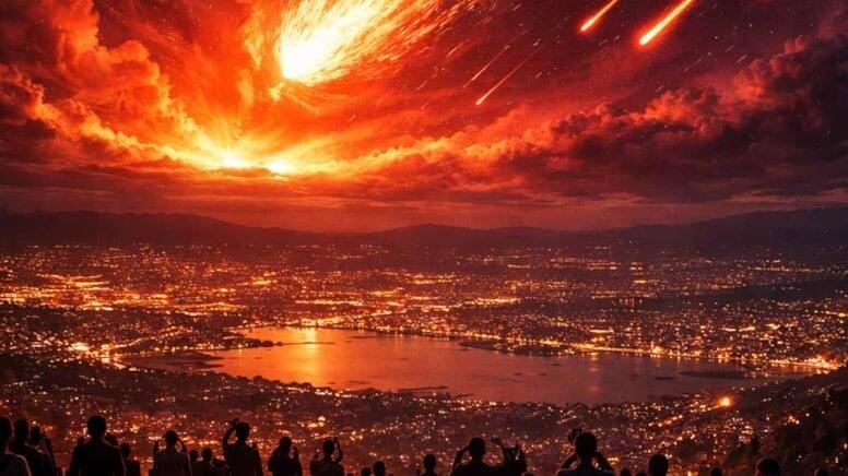 3 martda g&ouml;y &uuml;z&uuml; "yanacaq": 80 dəqiqə davam edəcək vizual şou