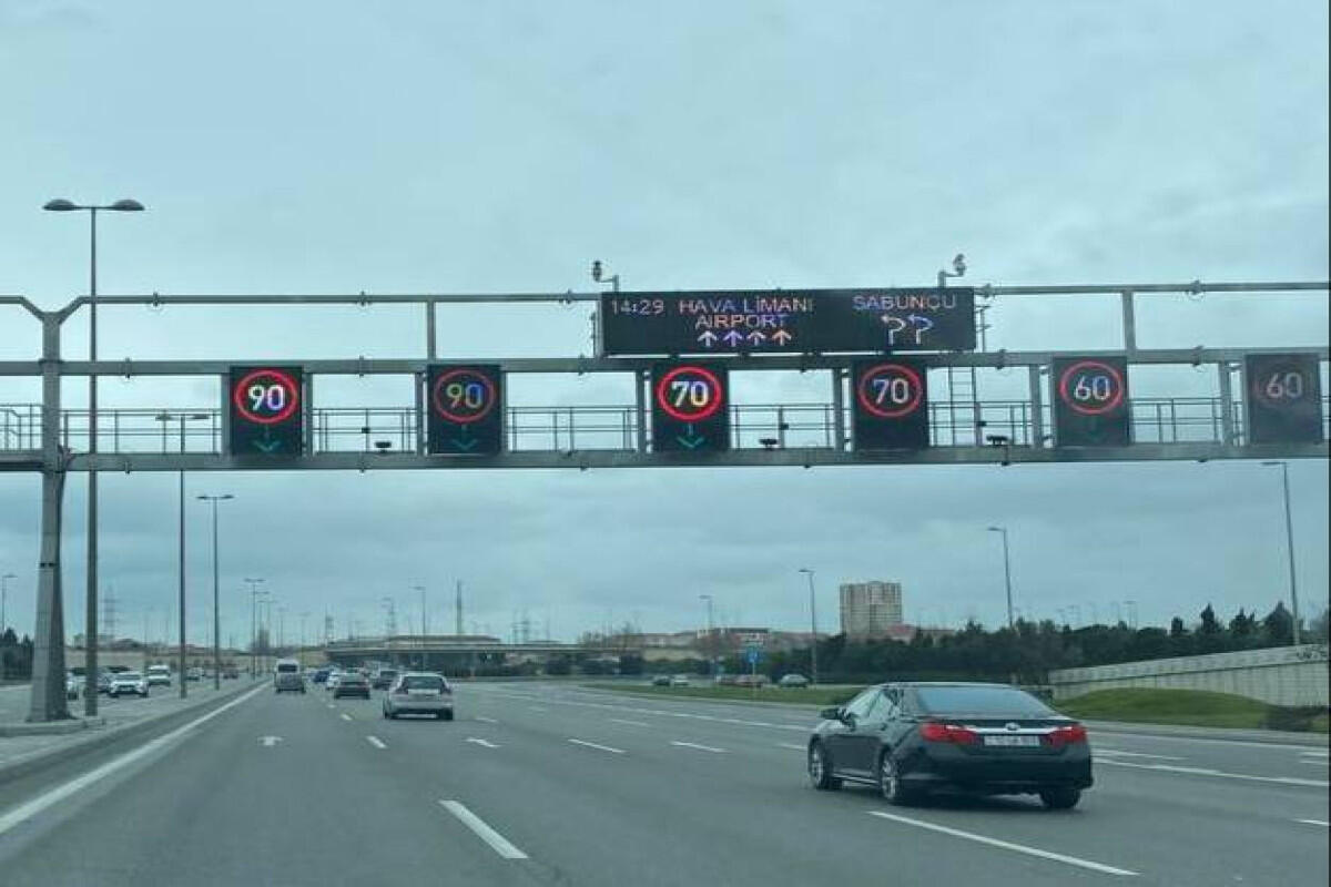 Hava Limanı yolunda s&uuml;rət həddi endirildi