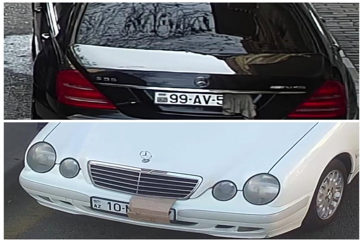 Yol polisi nömrələri parça ilə bağlayan sürücülərə çağırış etdi