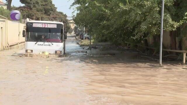 Sabun&ccedil;uda yağışın yaratdığı acınacaqlı vəziyyət 
