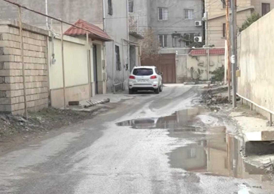 Binəqədini 50 g&uuml;nd&uuml;r su aparır, səbəb g&ouml;r&uuml;n nə imiş