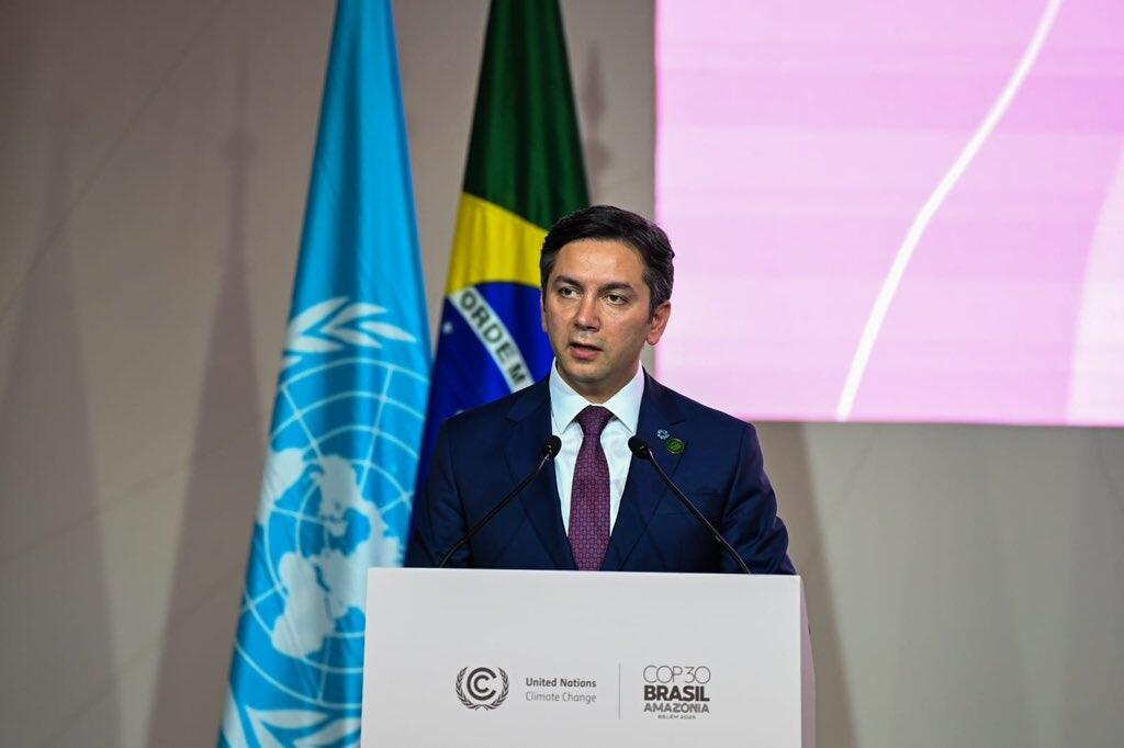 Yal&ccedil;ın Rəfiyev COP30da Azərbaycanın milli bəyanatını təqdim edib 