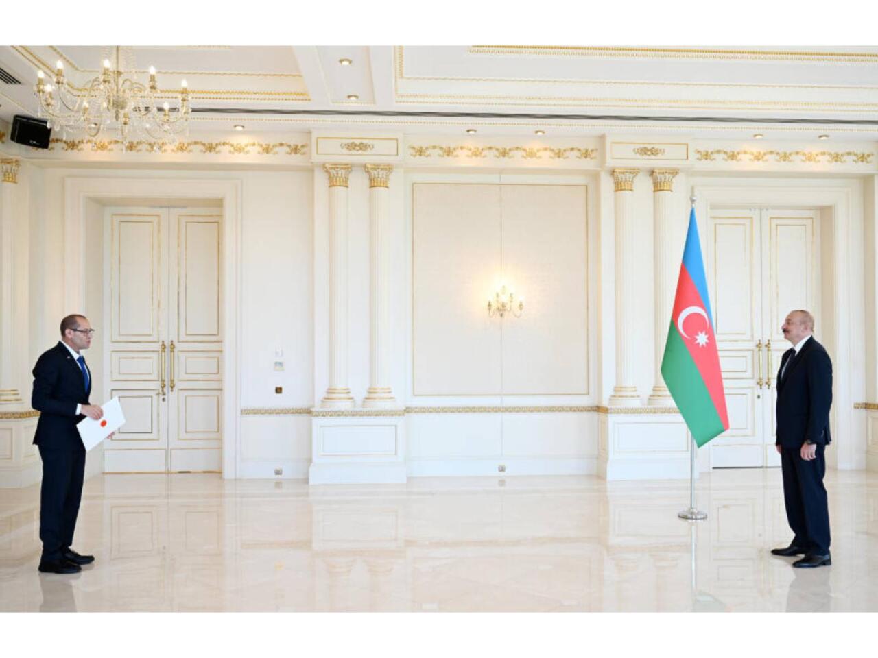 Prezident İsrailin Azərbaycanda yeni təyin olunmuş səfirini qəbul edib  FOTO