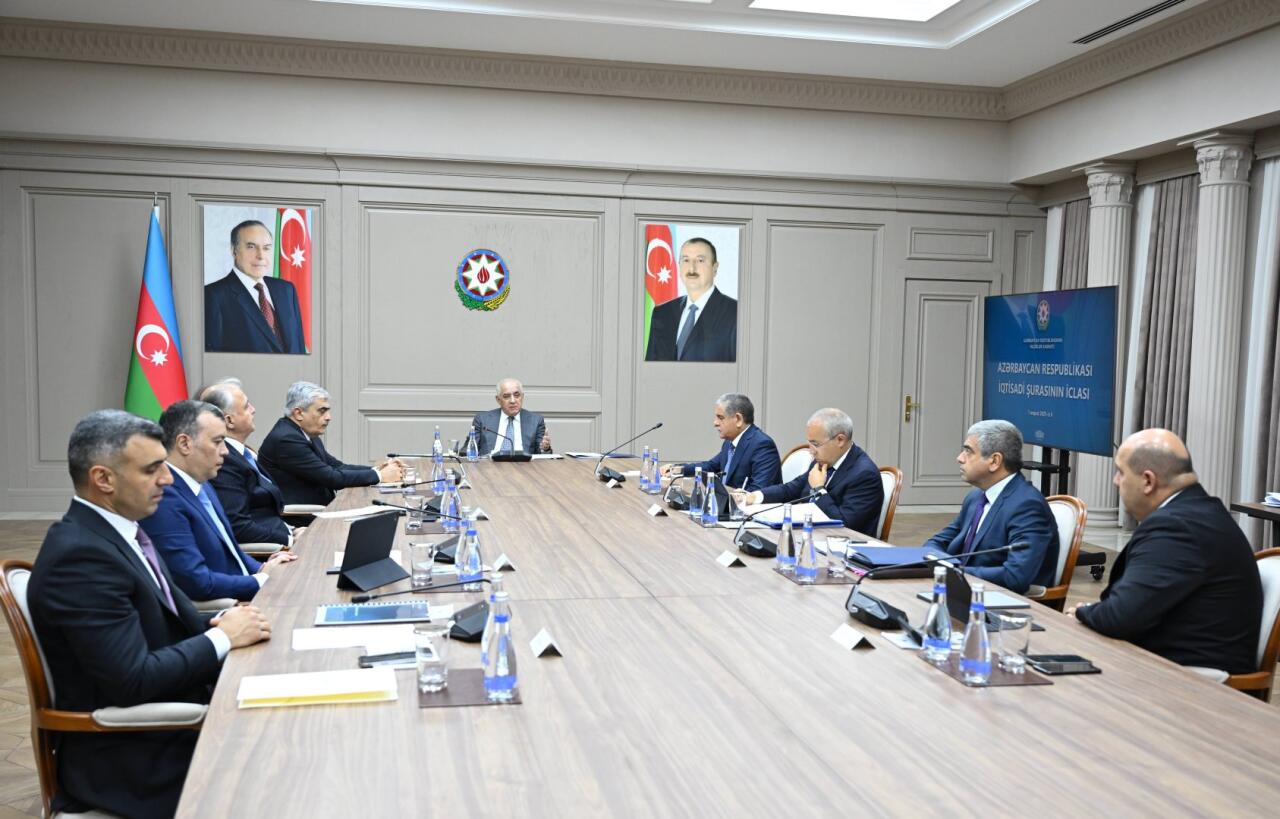 İqtisadi Şuranın növbəti iclası keçirildi  FOTO