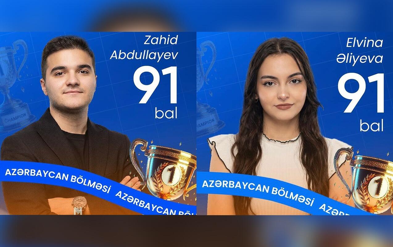 Ən y&uuml;ksək balı onlar topladı