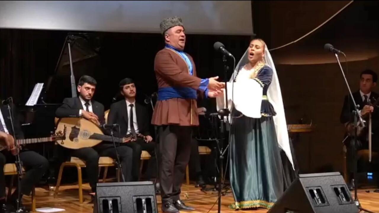 "Teatrın tarixi simaları" layihəsi çərçivəsində Hüseynqulu Sarabskinin xatirəsinə həsr olunmuş gecə keçirilib  FOTO