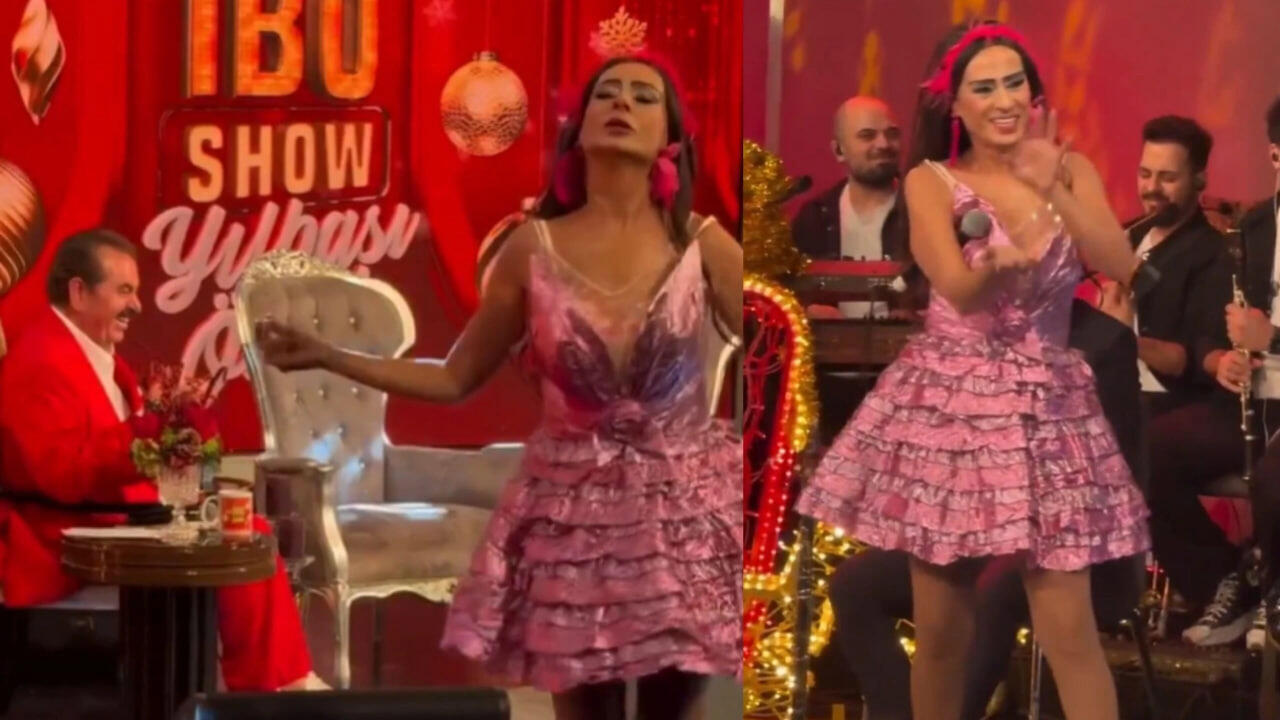 İllərlə danışdırmadığı Tatlısesin verilişinə &ccedil;ıxdı  RƏQSİ ilə İbonu g&uuml;l&uuml;şə boğdu 