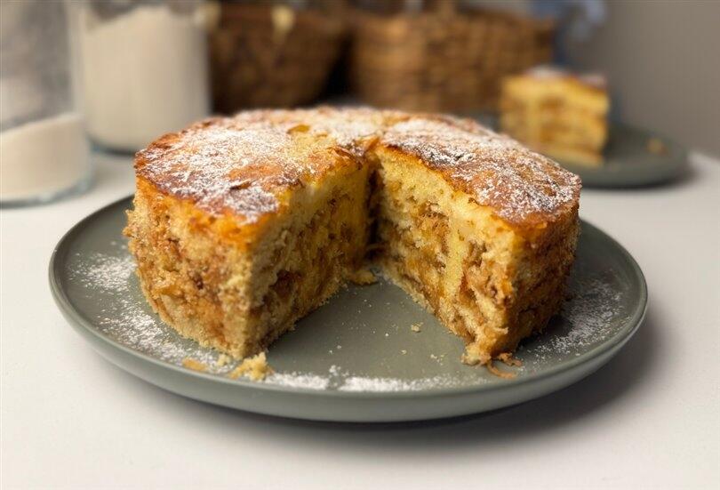 Ən asan almalı keks resepti