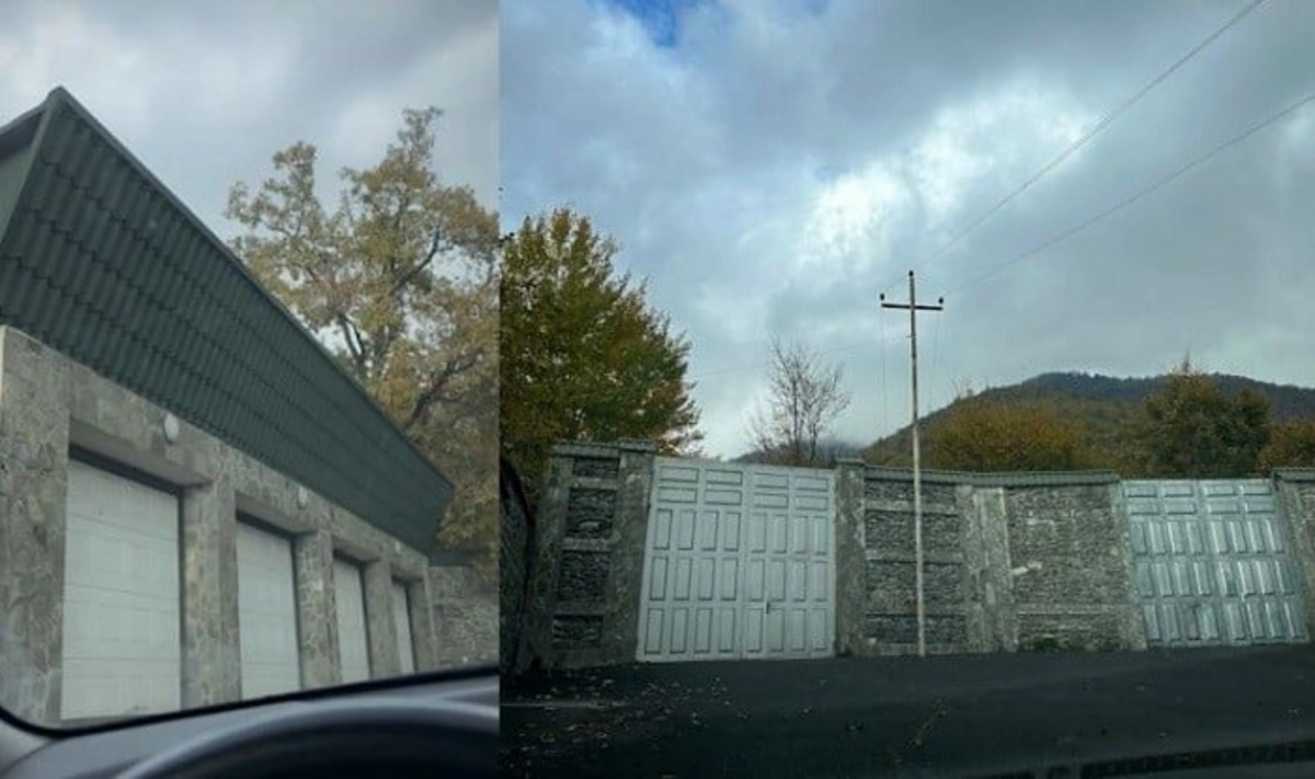 Ramiz Mehdiyevin Qəbələdəki g&uuml;lləke&ccedil;irməz villası 