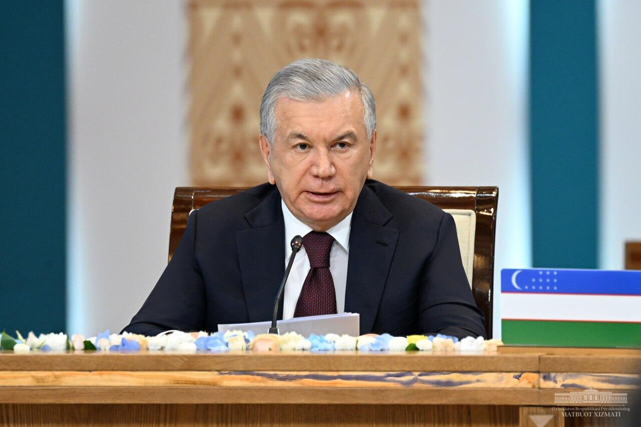 Şavkat Mirziyoyev Azərbaycanın tamh&uuml;quqlu iştirak&ccedil;ı qismində Mərkəzi Asiya D&ouml;vlət Baş&ccedil;ılarının Məşvərət G&ouml;r&uuml;ş&uuml; formatına qoşulduğunu elan edib
