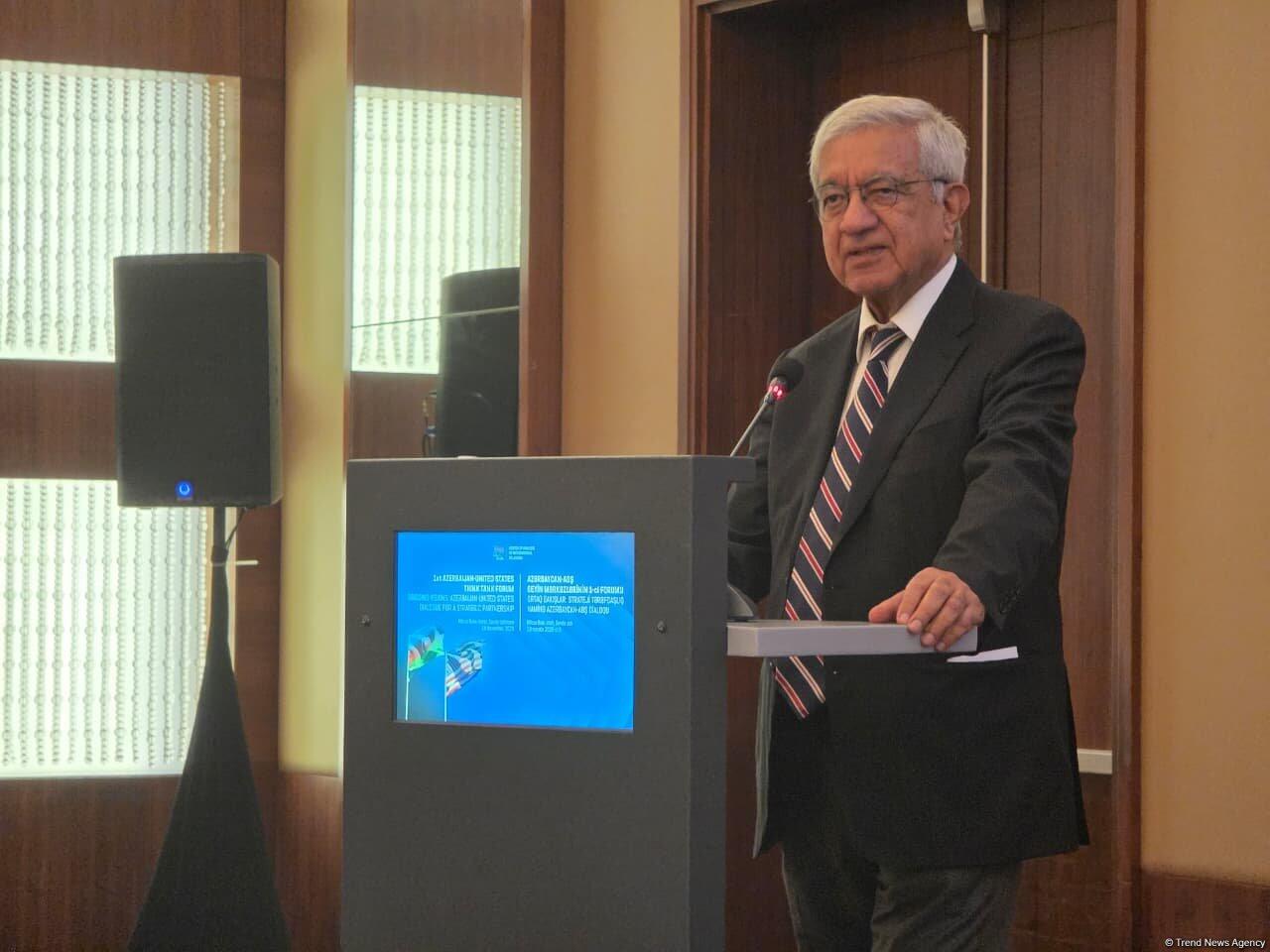 Azərbaycan diplomatiyasının formalaşmasında Amerika beyin mərkəzləri ilə birgə iş təcr&uuml;bəsi m&uuml;h&uuml;m rol oynayıb  Hafiz Paşayev