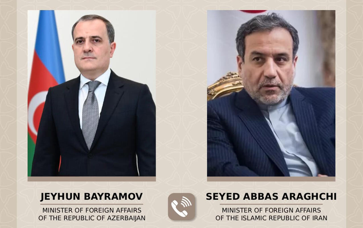 Ceyhun Bayramov Əraq&ccedil;i ilə danışdı