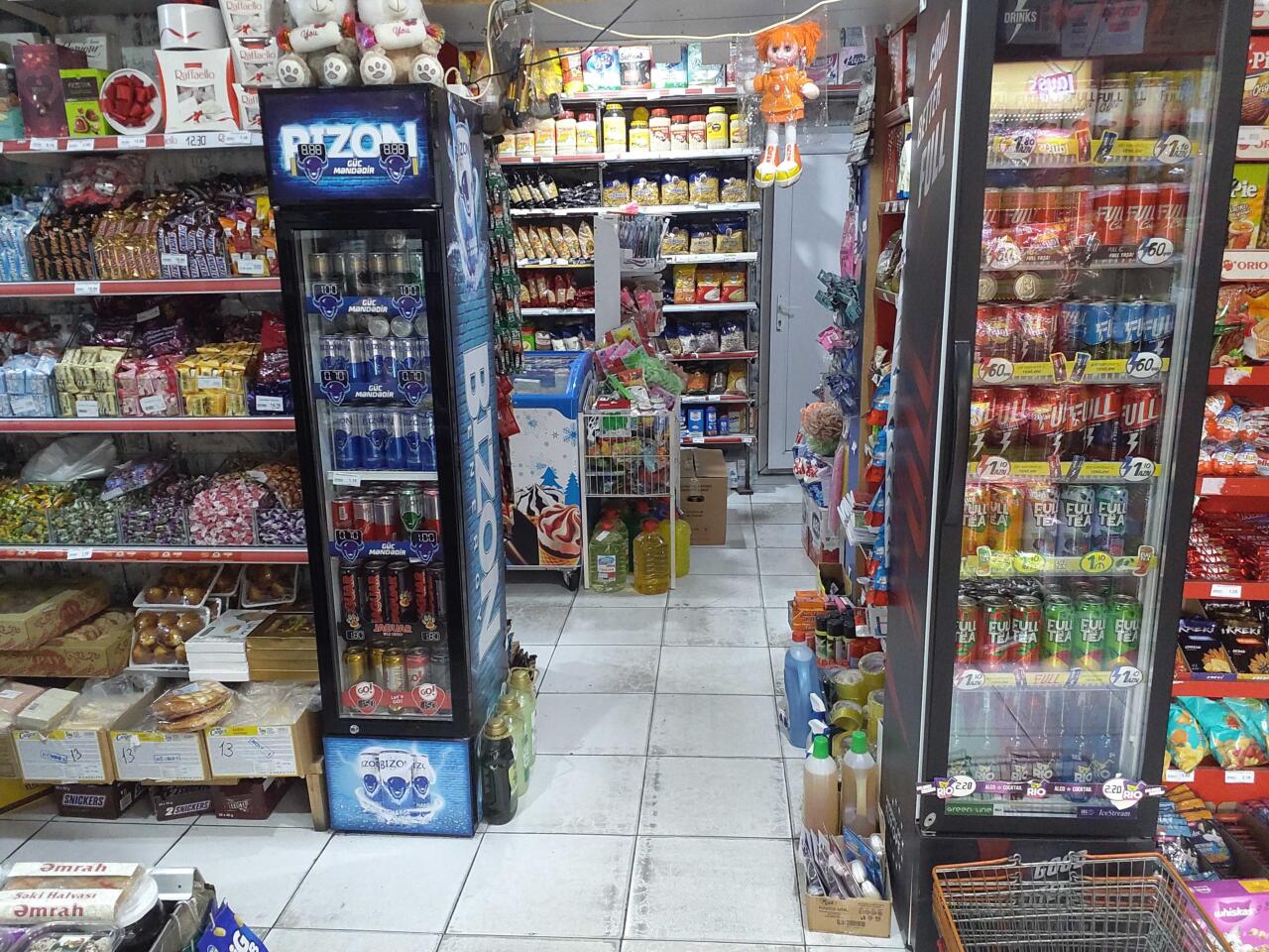 Marketdə partlayış:
