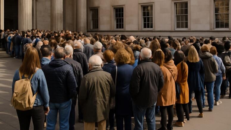 Bu kələmi g&ouml;rmək &uuml;&ccedil;&uuml;n uzun n&ouml;vbələr yaranır 