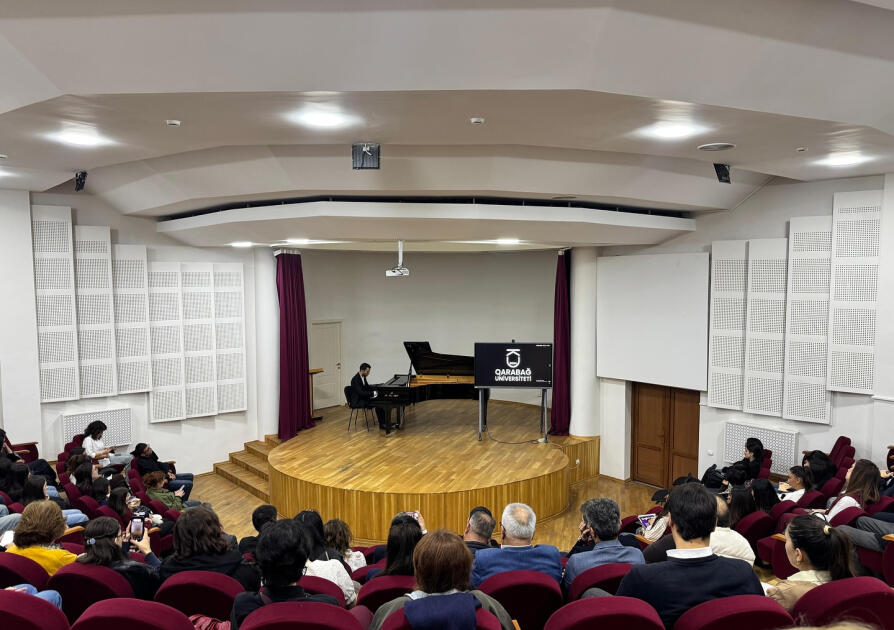 Qarabağ Universitetində &ldquo;Ustad dərsləri silsiləsi&rdquo; layihəsinə başlanılıb  FOTO