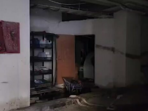 Dəhşətli yanğının başladığı yerdən g&ouml;r&uuml;nt&uuml;lər 