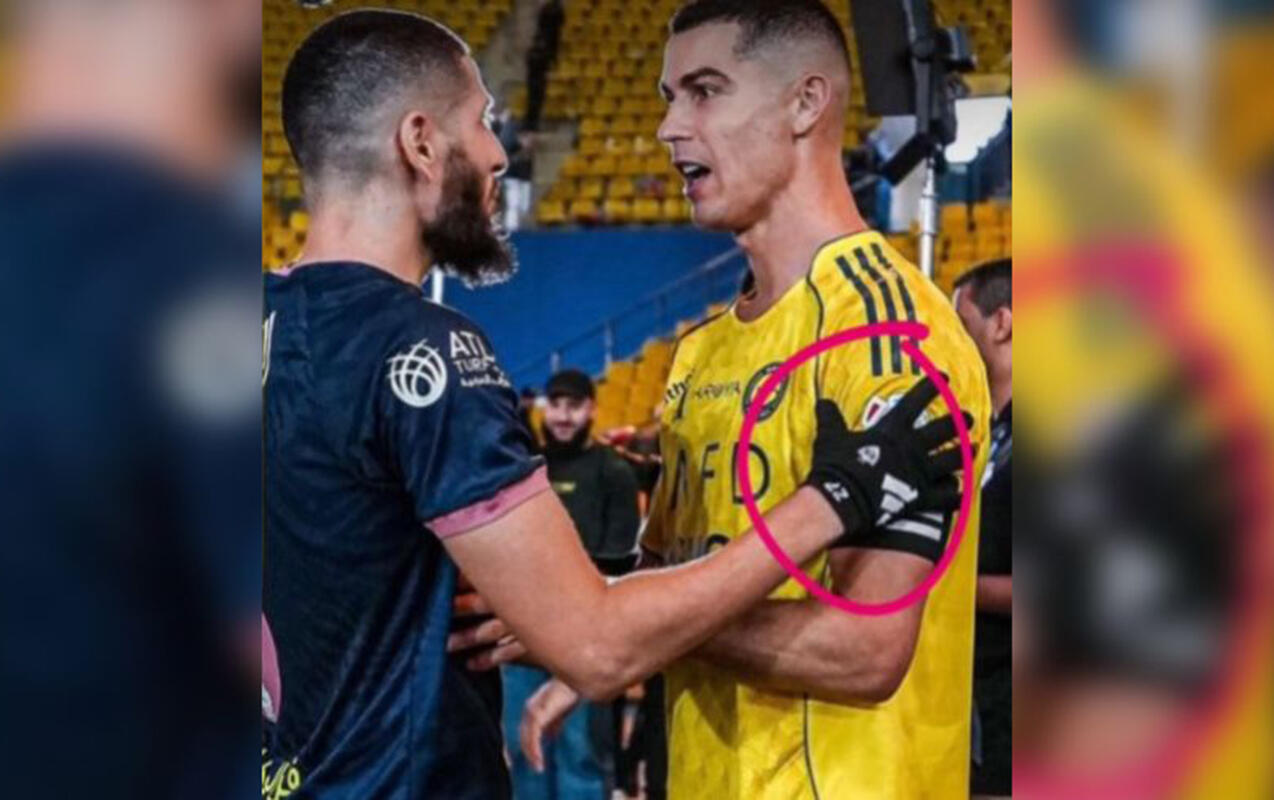 Ronaldoya toxunan əlcəklərini paylaşdı 