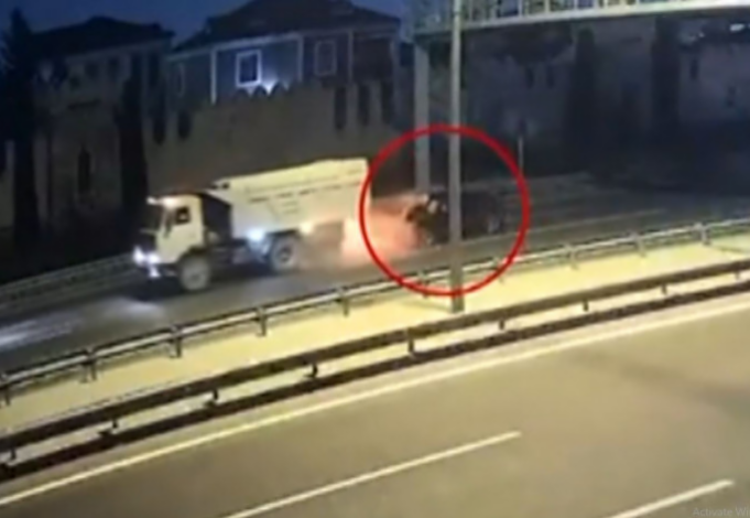 Bakıda baş verən ağır qəzanın