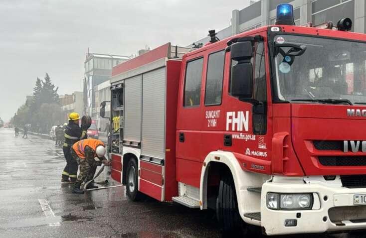 Güclü yanğın olan obyekt bu şirkətin imiş