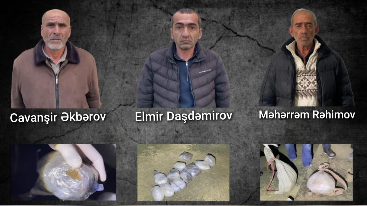 Lerikdə &ouml;zlərini  "meyvə satıcısı" kimi tanıdan narkokuryerlər saxlanıldı