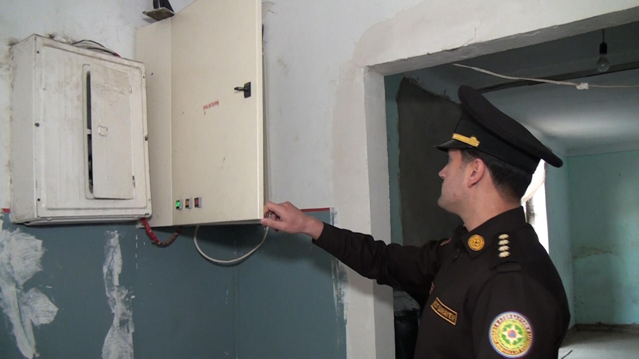 Yanğın təhl&uuml;kəli obyektin fəaliyyəti dayandırıldı 