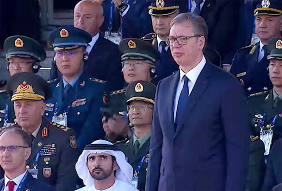 Azərbaycanlı general Serbiyadakı paradda 