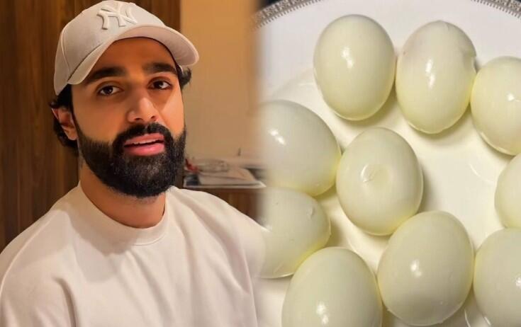 Hər səhər 10 yumurta yeyir 