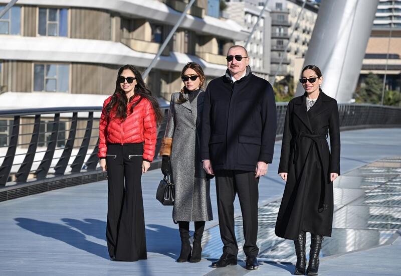 İlham Əliyev "Bakı Ağ Şəhər"ə ziyarətinə dair video&ccedil;arx paylaşıb 