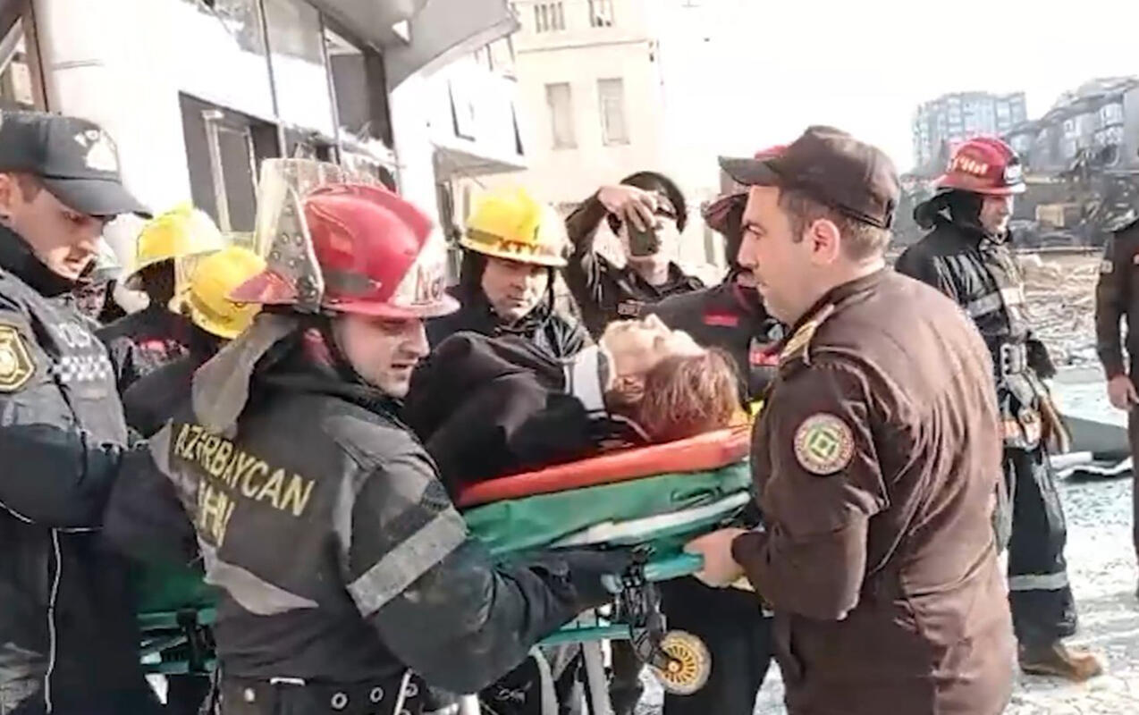 Partlayışda yaralananlar belə xilas olundu  VİDEO