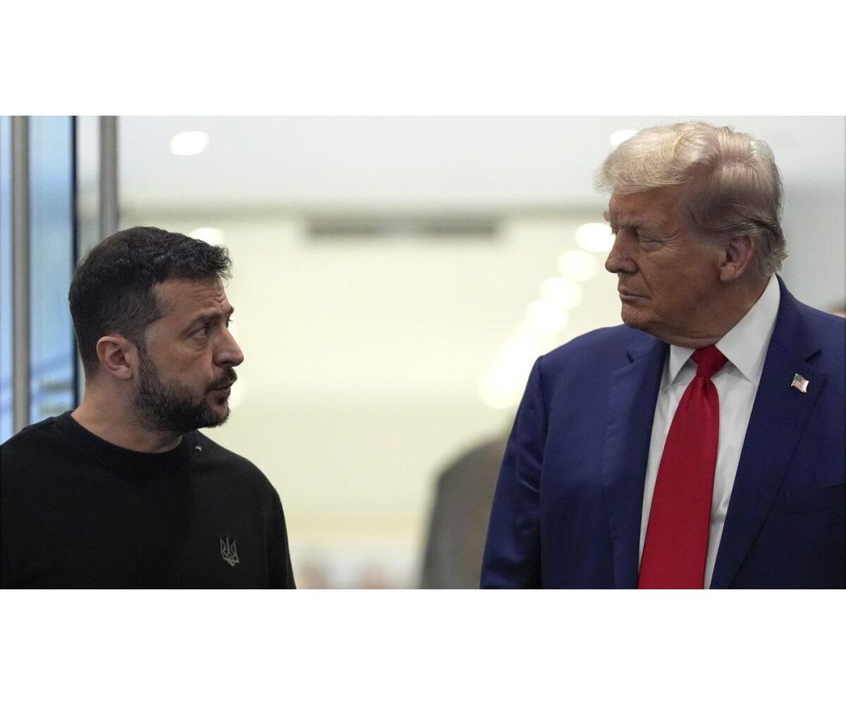 Zelenski Trampla telefon danışığının təfərrüatlarını açıqladı