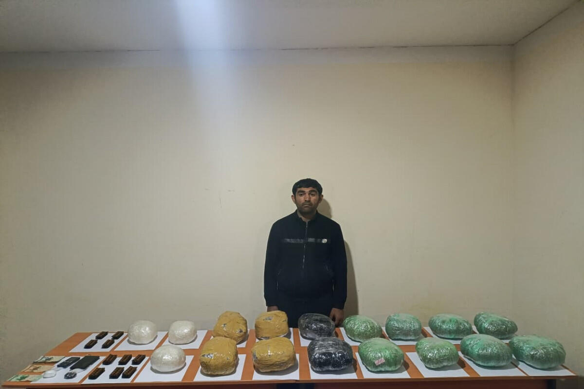 İrandan Azərbaycana PUA ilə narkotik ke&ccedil;irilməsinin qarşısı alındı  FOTO